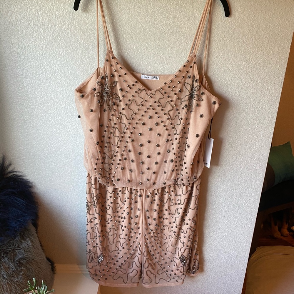 Beaded Romper